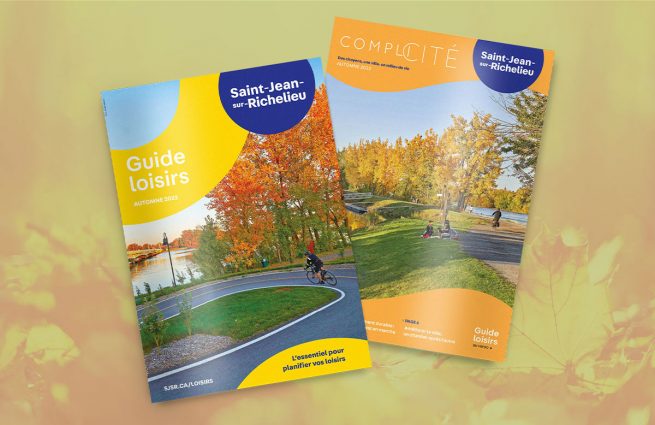 Guide loisirs et magazine Complicité d'automne maintenant disponible!
