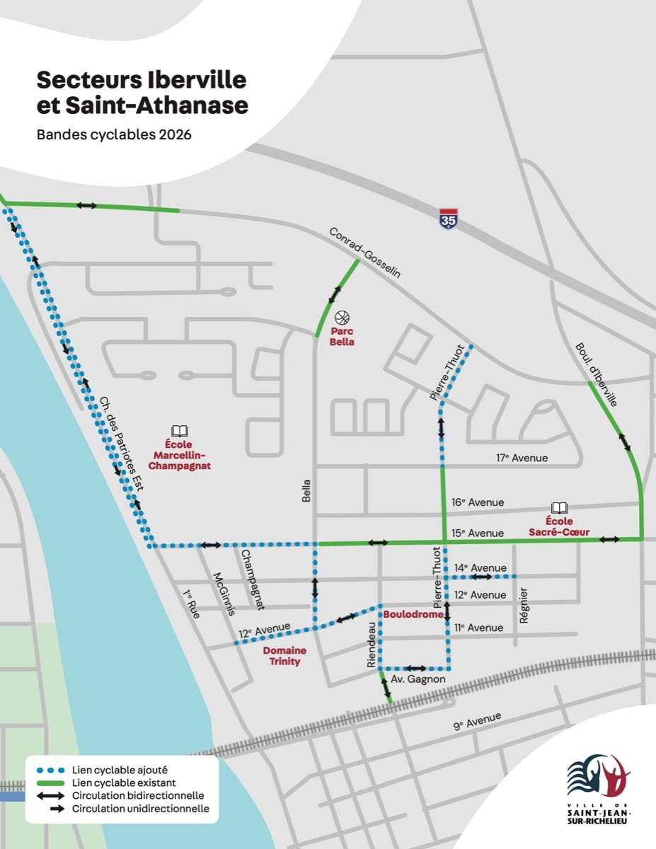 Carte du réseau