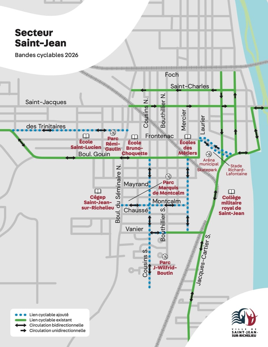 Carte du réseau