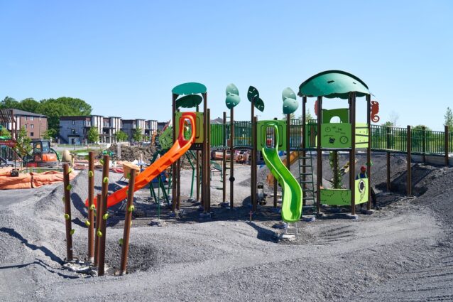 Construction du parc Bella