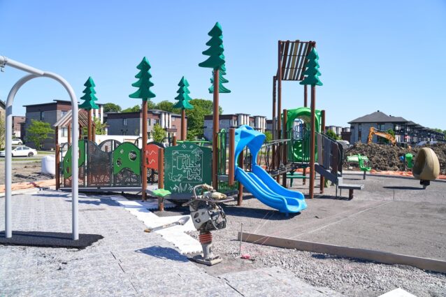 Construction du parc Bella