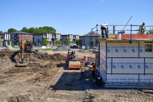 Construction du parc Bella