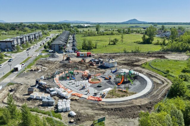 Construction du parc Bella